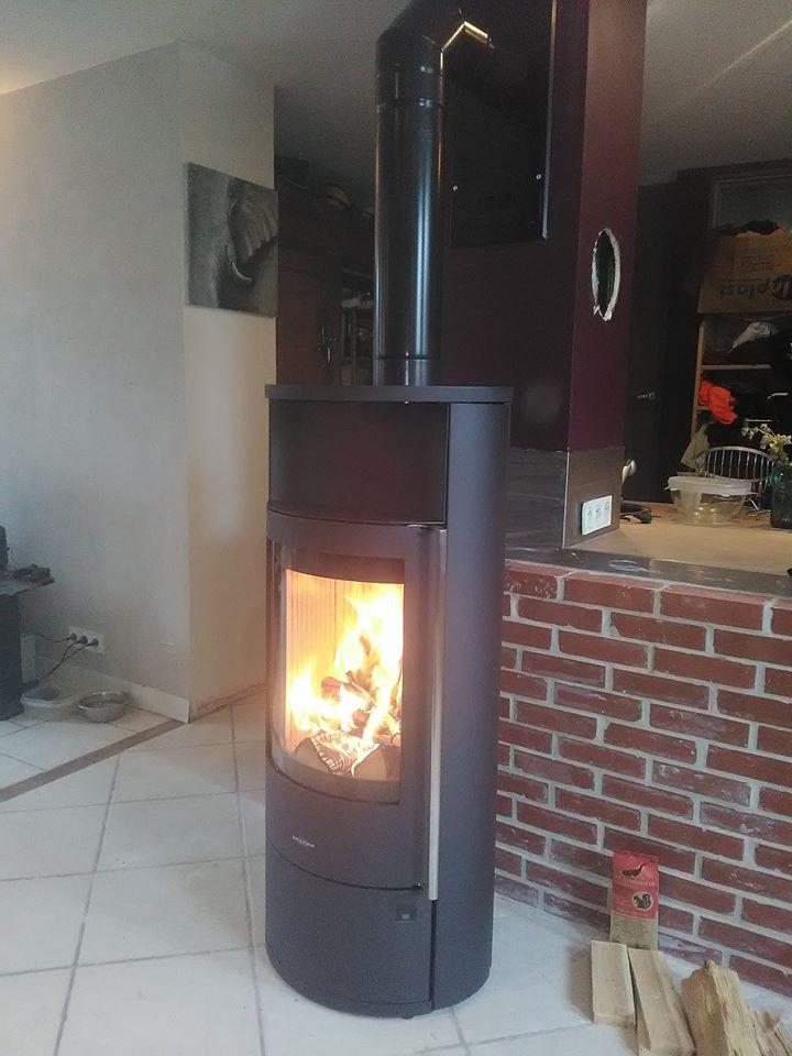 Pose de cuisinière Vif